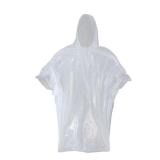 Box Lot Economy Clear Rain Poncho with Hood and R