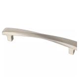 (9) Modern Satin Nickel Cabinet Drawer Pull 5-1/1