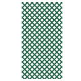 Forest Green Vinyl Lattice Panel (4 ft x 8 ft)