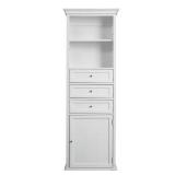 Hampton Harbor Linen Cabinet 68 in. H