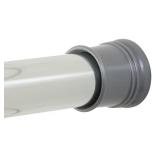 NeverRust 27-40 in Aluminum Shower Rod Chrome
