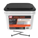 8 x 2-1/2 in #2 Drywall Screws 25 lb bucket
