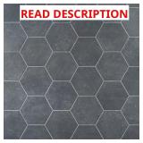 Mixed Tile Lot, Mainly Sanskrit Black Tile 8.86x1