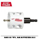 2-1/4 in. HOLE DOZER Bi-Metal Saw with Arbor
