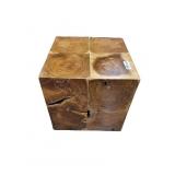 Natural Teak End Table