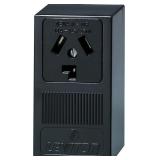 Leviton 30A 125/250V Black Outlet 10-30R