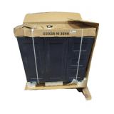 Navy Blue Vanity w/ Top 36" x 19" x 35"