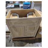 29 1/2"W x 33 1/2"H Vanity (No sink Top)