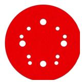 5 in. 220-Grit Hook and Lock ROS Sanding Discs