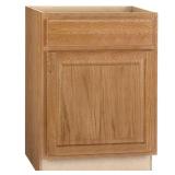 Hampton 24x24 Base Cabinet, Oak