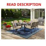 Hampton Bay Laurel Oaks 6-Pc Chair Set, Box 1 ONL