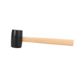 16oz black head rubber mallet
