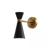 Blake 4-in-1 Vanity Light, 60W, Gold/Black