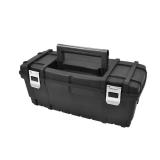 Anvil 24 in. Black Plastic Tool Box