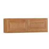 Hampton 30 in. Wall Bridge Cabinet, Oak