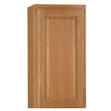 Hampton Wall Cabinet, 15W x12D x30H, Oak