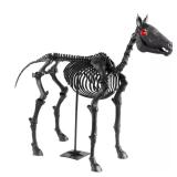 5.5 ft. Grave & Bones LED Skeleton Pony
