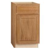 Hampton 18x24x34.5 Base Cabinet, Oak
