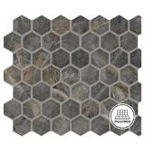 Shoregaze Sapphire 10x12 Hex Tile, 9.72 sf