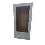 72" x 33" x 24-1/4" White Cabinet