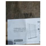 Cordless 1" Vinyl Mini Blinds