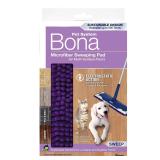 Bona 8.31 in. Microfiber Sweeping Pad 1 pk