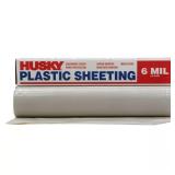 9 ft. x 100 ft. Clear 6 mil Plastic Sheeting