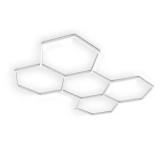 Flexagon 13 ft LED 5-Grid Hexagon Light 4000K