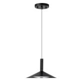 Corrine 18W 1-Light Matte Black Pendant Light