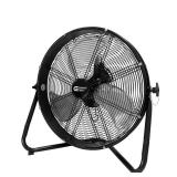 20 in. 3-Speed High Velocity Shroud Floor Fan