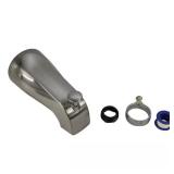 3 in. Diverter Tub Spout in Brushed Nickel