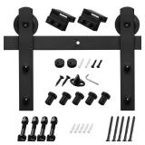 6 ft. Sliding Barn Door Track & Hardware