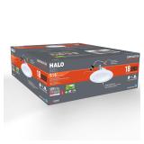 HALO 18-Pack LTE Bulk 5-in White Recessed Trim