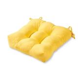 (2) Sunbeam Square Tufted Outdoor Seat Cushions A