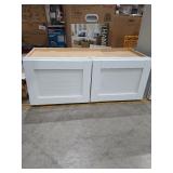 30" Wall Cabinet - White