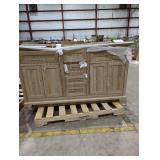 Vanity w 2 Sink Tops