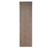 Wood Slat Acoustic Panels 2Pcs Brown