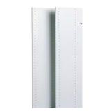 14 in. x 72 in. White Wood Panels (2-Pack)