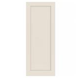 30x80 1-Panel Shaker Solid Core Primed Door Slab