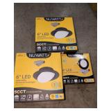 (3) Assorted Downlights