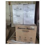 Skid Lot of Various Toilets, BID  5
