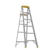Werner 6 ft Aluminum Step Ladder Type I 250 lb
