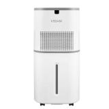 6 Gal Evap Humidifier, Whole House, White