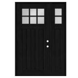 Regency 51x80 6-Lite Front Door LH Onyx