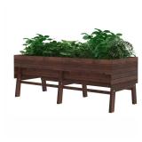 Wooden Raised Garden Bed with Legs