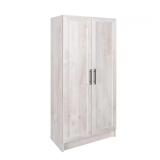 Elite Washed White 16.75x32x65 Accent Cabinet