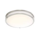 DC Series 16-in. 1-Light Brushed Nickel Mount