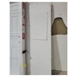 Glass panel shower doors HARDWARE MAY BE MISSING