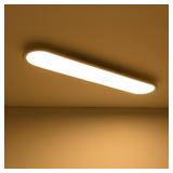 Lumin 1-Light White LED Ceiling Light
