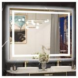 40x32 Frameless Vanity Mirror